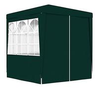FIRBNUS Gazebo 2x2x2,4 m Verde Gazebo Da Giardino Con Pareti Gazebo Esterno Resistente Tende Per Gazebo Esterno Perfetto Per Tutti I Tipi Di Feste Ed Eventi All'Aperto