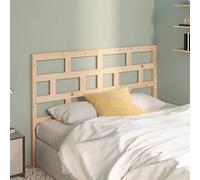FIRBNUS Testiera per Letto 166x4x100 cm in Legno Massello di Pino Testiere Letto Testata Letto Matrimoniale Spalliera Letto Mueble Habitacion Muebles Dormitorio Marrone Testiera del Letto in Legno