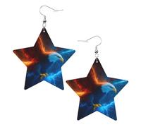 Fire And Water Light Eagle Orecchini Moda Pendenti Leggera Orecchini Da Donna Per Carnevale Donne