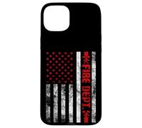 Fire Department Firefighter Fireman Fire Rescue Firefighting Custodia per iPhone 15 Plus