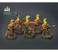 Fire Dragons Eldar - Aeldari COMMISSIONE dipinto WARHAMMER 40K