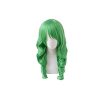 Fire Emblem Anime Wig FLAYN Cosplay Hair Green Long Curly Wig Comiket Show Halloween costume Role Play Wigs For Party