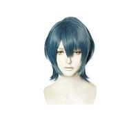 Fire Emblem: ThreeHouses Byleth Parrucca Costume Cosplay Resistente al calore Capelli sintetici Uomo Donna Halloween Parrucche da festa Parrucca corta
