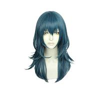 Fire Emblem: ThreeHouses Byleth Parrucca Costume Cosplay Resistente al calore Capelli sintetici Uomo Donna Halloween Parrucche da festa Parrucca lunga