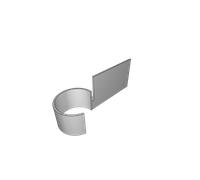 Fire Extinguisher Frame Sign Mounting Bracket