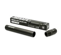 FIRE-FLOW™ JAYSAFE® - Custodia Premium Joint Holder per tutte le dimensioni dei filtri, filtro ai carboni attivi, custodia in alluminio, tubo di metallo, inodore, impermeabile, Nero opaco, JAYSAFE