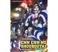 Fire Force Completo Collector Boxset (Stagione 1-3) DVD Anime [Dub inglese]