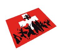 Fire Force Doormat Logo Red 40 x 60 cm