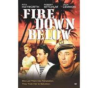 Fire Giù Below DVD (1957) - Rita Hayworth,Robert Mitchum,Jack Lemmon
