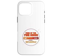 Fire Horse Loading Bar Umoristico 2026 Capodanno lunare Custodia per iPhone 16 Pro Max
