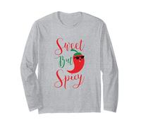 Fire Hot Packet Halloween Taco I'm Extra Spicy Costume Maglia a Manica