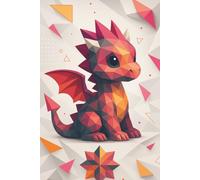 Fire Insignia Dragon || Lined Notebook, 6x9, 120 Pages: Use for note-taking, journaling, creative writing, or bold brainstorming