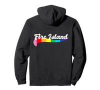 Fire Island gay pride diritti queer vacanze al mare paradiso Felpa con Cappuccio