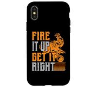 Fire It Up Get It High ATV Rider Quad Bike Offroad Custodia per iPhone X/XS