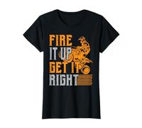 Fire It Up Get It High ATV Rider Quad Bike Offroad Maglietta