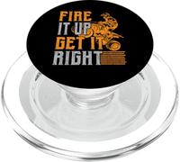 Fire It Up Get It High ATV Rider Quad Bike Offroad PopSockets PopGrip per MagSafe