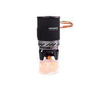 Fire-Maple Fixed Star 1 Sistema di Cottura Fornello da Campeggio a Gas con Accensione Piezoelettrica Supporto per Bombola di Propano Fornello da Trekking Ideale per Backpacking, Campeggio, Gite Nero