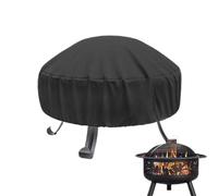 Fire Pit Cover - Heavy Duty Oxford Fabric Outdoor Fireplace Shield