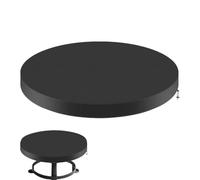 Fire Pit Cover, Oxford Waterproof Protector, UV-Resistant Outdoor Shield, Heavy-Duty Grill Furniture Cover, Weatherproof Accessories for Yard, Garden, Patio, Picnic, 39,37 x 4,33 pollici