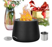 Fire Pit For Table - Tabletop Fire Pit | Decorative Modern Sculpture | Portable Stove Table Bonfire | Decorative Modern Sculpture For Patio Terrace Garden Backyard Living Room Camping Balcony