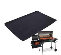 Fire Pit Mat, BBQ Heat Shield Pad, Fireproof Grill Blanket, Non Slip Layer, Heat-Resistant Protection, Ideal for Deck, Garden, Camping, Kitchen, and Outdoor Use