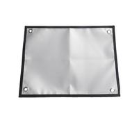 Fire Pit Mat, Camping Pad, Fire Retardant Foldable Protection with 13.78x18.11 Inches, Grease Proof Layer for Outdoor Cooking, Stove, Charcoal Burner, Bonfire, Grill