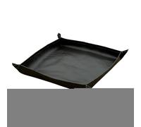 Fire Pit Mat Fireproof, Camping Grill Protection Pad, Heat Resistant Silicone, Foldable Waterproof Design, High Temp surfaces, Silver 1 Pack, for Patio, Deck, Outdoor Stove, BBQ, 27.56x27.56inch,