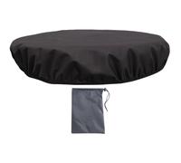 Fire Pit Replacement Cover - 600D Oxford Waterproof Outdoor Protection, Heavy Duty Patio Cover, Rain Dust Resistant Fireplace Guard, Garden Fire Bowl Safety CoverAccessories Use