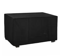 Fire Pit Table Cover Rectangular Waterproof Heavy Duty Outdoor Patio Firepit Cover for Gas Propane Fire Pit Table Rectangle, 48 x 28 x 24 Inch, Black