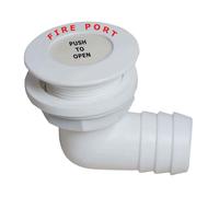 Fire Port 90° portagomma mm.38 - 1 PZ Osculati - 17.681.01 - 1768101