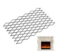 Fire Rack - Chimney Griglia, Griglia in legno robusto con Sieve | Rust di fuoco resistente al calore con supporto in legno per celebrazioni familiari, ossido di fuoco per parole di gioco d