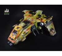 Fire Raptor Gunship Imperial Fist warhammer 40K COMMISSIONE pittura