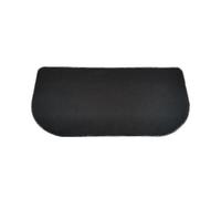 Fire Retardant Half Round Fireplace Mat, Non-slip Fireplace Area Rug, Protects Floors From Sparks Embers (black,50*100cm/19.7*39.4inch) Zh5-2