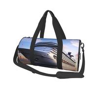 Fire Skeletons - Borsone da viaggio rotondo, grande capacità, resistente, per vacanze, palestra, brevi viaggi, Navi da Crociera, Taglia unica