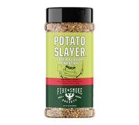 Fire & Smoke Society Patate Slayer Condimento Verdure | Condimenti e sfregamenti BBQ per grigliare | Patate, Friggere | Mix Blend Rub Polvere, Aglio, Cipolla, Aroma Erbe | XL, 10 oz