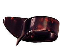 Fire Stone Plettro/Pick Unghia per pollice destro, Celluloide, grande, tartarugata, 12 pezzi