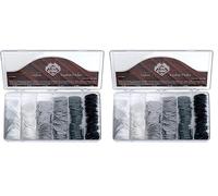 Fire Stone Plettro, Plectrum/Pick Nylon, Forma 351, Superfice "Relief", 0.73 mm, Grigio, 12 Pezzi (Confezione da 2)