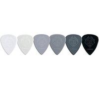 Fire Stone Plettro, Plectrum/Pick Nylon, Forma 351, Superfice "Relief", 1.00 mm, Nero, 12 Pezzi