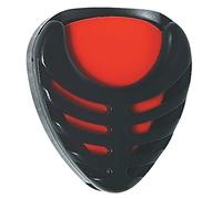 Fire Stone Portaplettri Plectrum/Pick, Per plettri di varie forme, nero, auto-adesiva, 1 pezzi