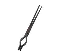 Fire Tongs 47cm Beginner Welding Tool Black Professional Blacksmiths Bench Soldering Pliers