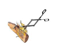 Fire Tongs Heavy Duty Fireplace Log Tongs Indoor