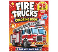 FIRE TRUCKS Coloring book