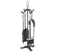 Fire Vida Buxton Companion Set, Metallo, Nero/Nichel, 5 Pezzi