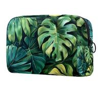 Fire Water Chinese Yin Yang Pattern Cosmetic Makeup Bag Piccola borsa da viaggio con cerniera Borsa da toilette portatile Organizer per trucco per donne ragazze, Multicolore 08,