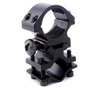FIRE WOLF Supporto Standard della torretta da tavolino da 20mm con la Torcia elettrica combinata da 1 Pollici e Supporto per la Visione del Laser con l'adattatore del barilotto