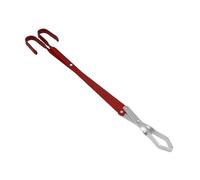 Fire Wood Tongs - Aluminum, Charcoal Grabber Reverse Grip Design | Heat-Resistant Secure Handling of Firewood Charcoal, BBQ Tongs For Fireplace, Barbecue Grill, Camping, Wood Stove, Outdoor Cooking
