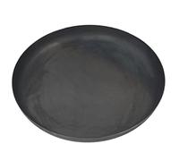 Fire World - Braciere robusto con fondo da 80 cm | Vaso per piante in acciaio di alta qualità | Ideale per serate accoglienti tra amici | Per terrazze, giardino e campeggio