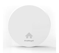 FireAngel FA6629S Rilevatore Fumo Ultra Slim per Casa, Allarme Antincendio con Rilevatore di Fumo Ottico e Batteria con 10 Anni di Autonomia, 115 x 23,5 mm, Bianco, Confezione da 1