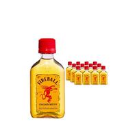 Fireball Cinnamon Whisky Liqueur Mignon x 12, 50ml / 5cl