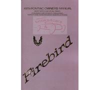 Firebird 1979 OWNER'S Manuale Trans Am Pontiac Proprietari Libro Transam